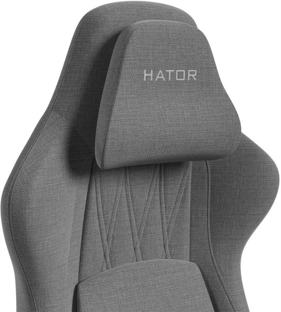 Крісло ігрове Hator Darkside 3M Fabric (HTC3016M) Сіре (Grey) 165039 фото