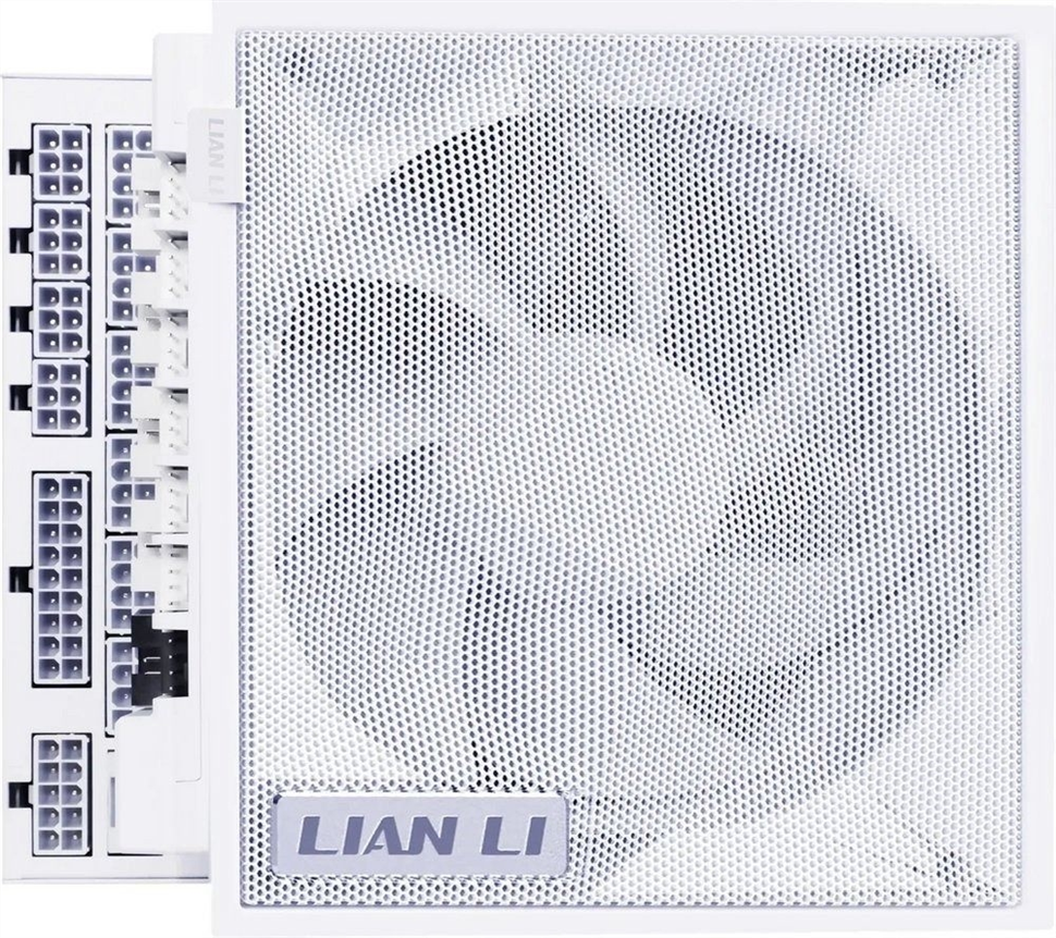 Блок живлення Lian Li Edge Gold 1200W White with Hub, EU Cord (G9P.EG1200G.WH00.EU) Білий (White) 208723 фото