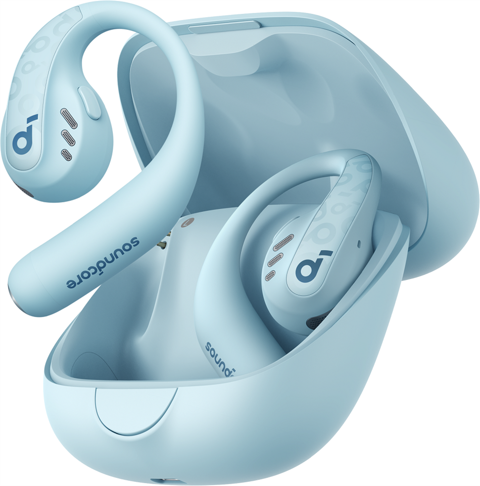 Бездротові навушники вкладиші Anker SoundCore AeroFit Pro Блакитні (Blue) 144788 фото