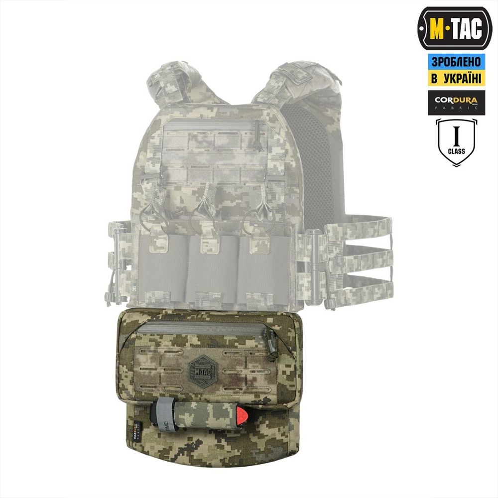 Захист живота M-Tac з балістичним пакетом 1 клас захисту MM14 Зелений (Multicam) 224868 фото