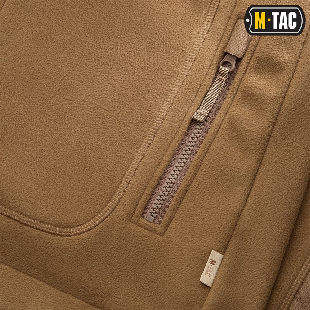 Куртка M-Tac Norman Windblock Fleece Коричнева (Coyote) (L) 225647 фото
