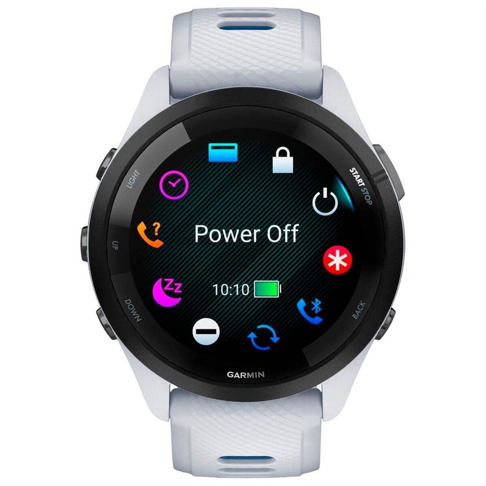 Смарт-годинник Garmin Forerunner 265 Black Bezel with Whitestone Case Білий (White) 153942 фото