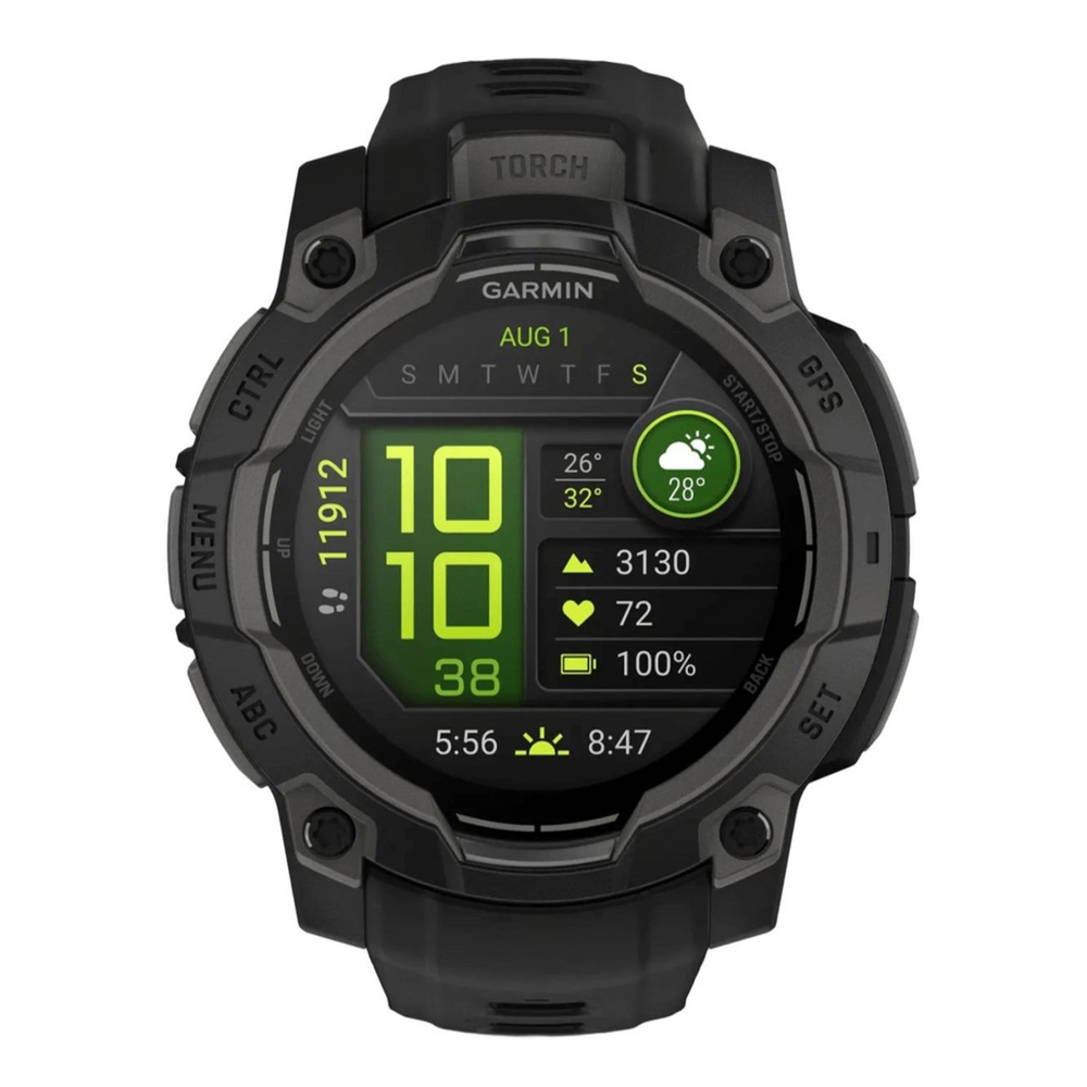 Смарт-годинник Garmin Instinct 3 50mm AMOLED Black with Charcoal Band (010-03020-00) 197537 фото