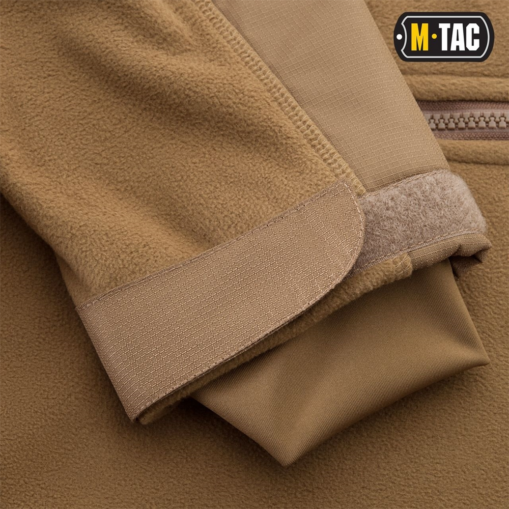 Куртка M-Tac Norman Windblock Fleece Коричнева (Coyote) (L) 225647 фото