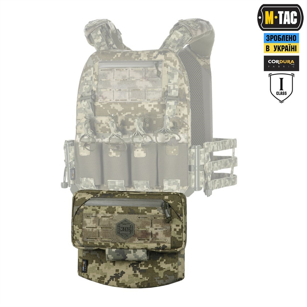 Захист живота M-Tac з балістичним пакетом 1 клас захисту MM14 Зелений (Multicam) 224868 фото