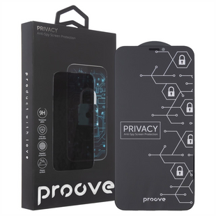 Захисне скло для iPhone XR/11 Proove Privacy Чорне (Black) 125440 фото