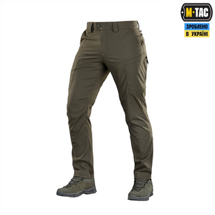 Штани M-Tac Sahara Flex Light Зелені (Dark Olive) (34/32) 239164 фото