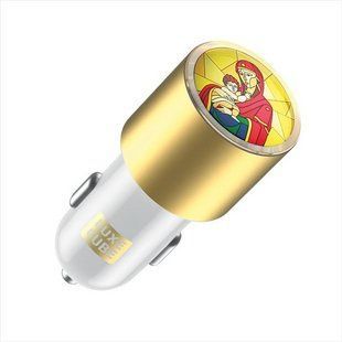 Автомобільний зарядний пристрій Luxe Cube Guardian М 2USB 3.4А (8889998698480) Білий (White) 167144 фото