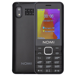 Мобільний телефон Nomi I2402 Black 108986 фото