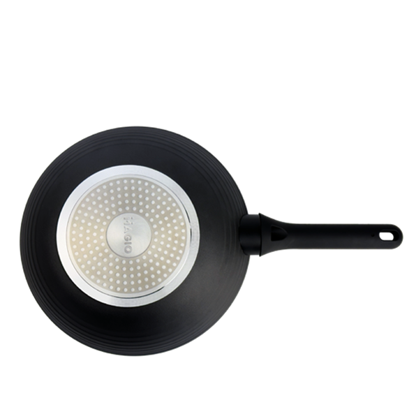 Сковорода Magio WOK MG-1168 28см Чорна (Black) 128343 фото