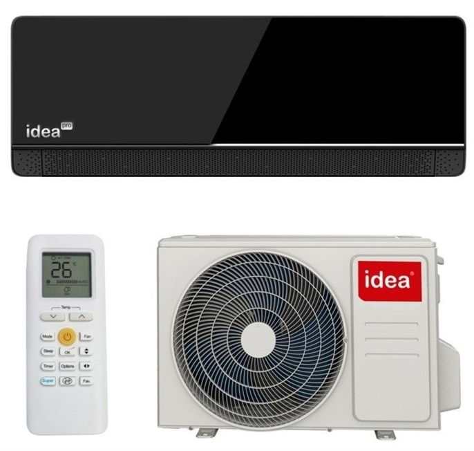 Кондиціонер IdeaPro IPA-12HRM-FN8 Чорний (Black) 205628 фото Кондиціонер IdeaPro IPA-12HRM-FN8 Чорний (Black) 205628 фото