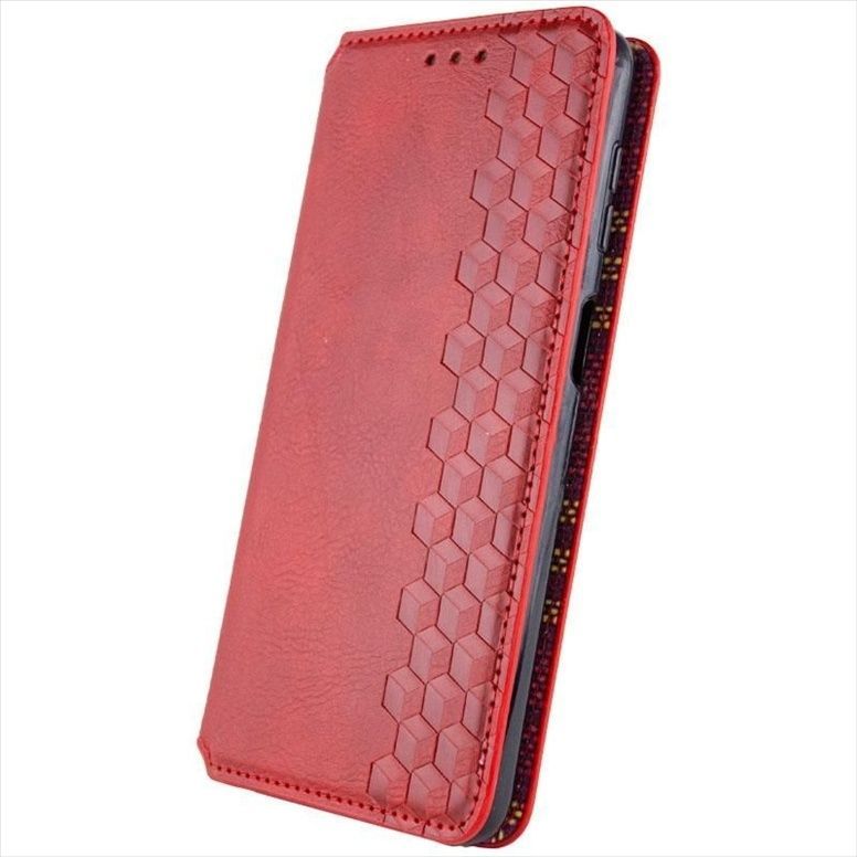 Чохол кейс для Samsung A07 GETMAN Cubic (PU) Червоний (Red) 192693 фото