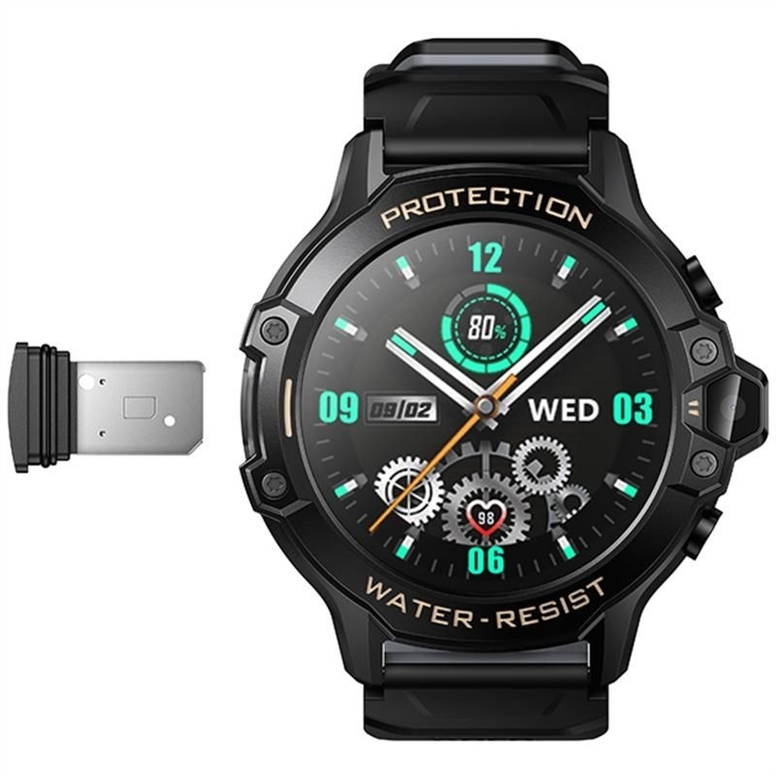 Дитячий GPS годинник Hoco Y107 (4G) Children Watch Чорний (Black) 209993 фото