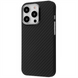 Чохол накладка для iPhone 15 Pro Max Proove Carbon Slim Magsafe Full Чорна (Black) 263338 фото 1