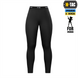 Термоштани M-Tac фліс Delta Level 2 Lady Чорні (Black) (2XS) 234132 фото 6