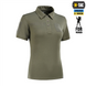 Поло M-Tac тактичне 65/35 Lady Зелене (Army Olive) (2XS) 232300 фото 3