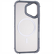 Чохол накладка для iPhone 16 Concept Case Magsafe Сіра (Grey) 181816 фото 2
