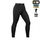 Термоштани M-Tac фліс Delta Level 2 Lady Чорні (Black) (2XS) 234132 фото 5