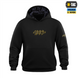 Кофта M-Tac Hoodie 1223 Embroidery Cotton Hard Чорна (Black) (3XL) 228466 фото 2