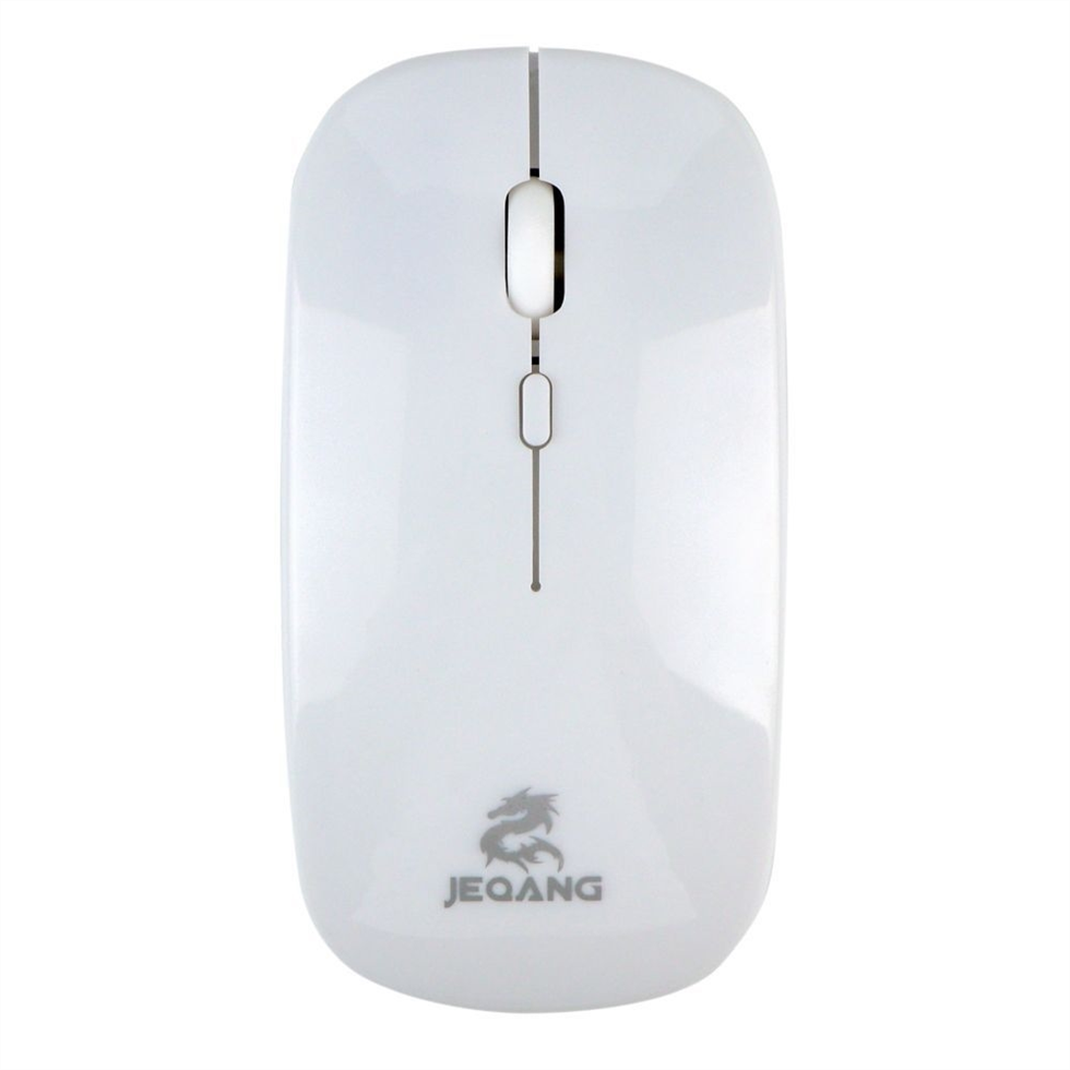 Клавіатура бездротова (2.4G+Bluetooth) Jeqang JB-350 + миша Біла (White) 170037 фото