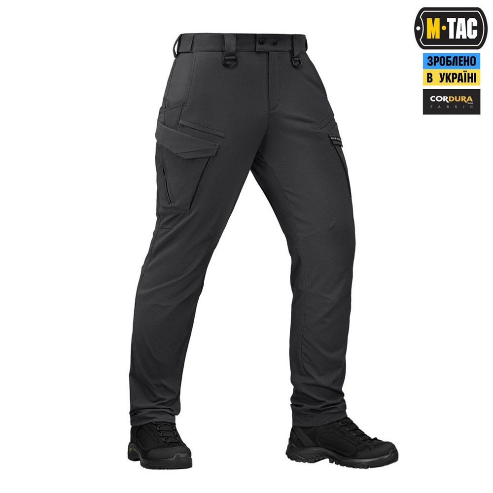 Штани M-Tac Aggressor Summer Gen.II Flex Сірі (Dark Grey) (34/30) 237906 фото