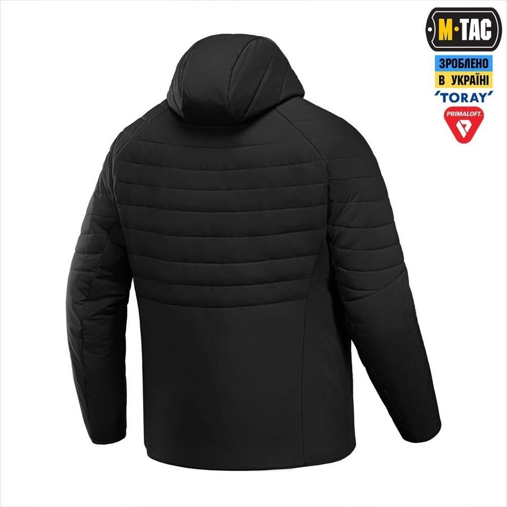 Куртка M-Tac Berserk Primaloft Toray Чорна (Black) (L) 229566 фото