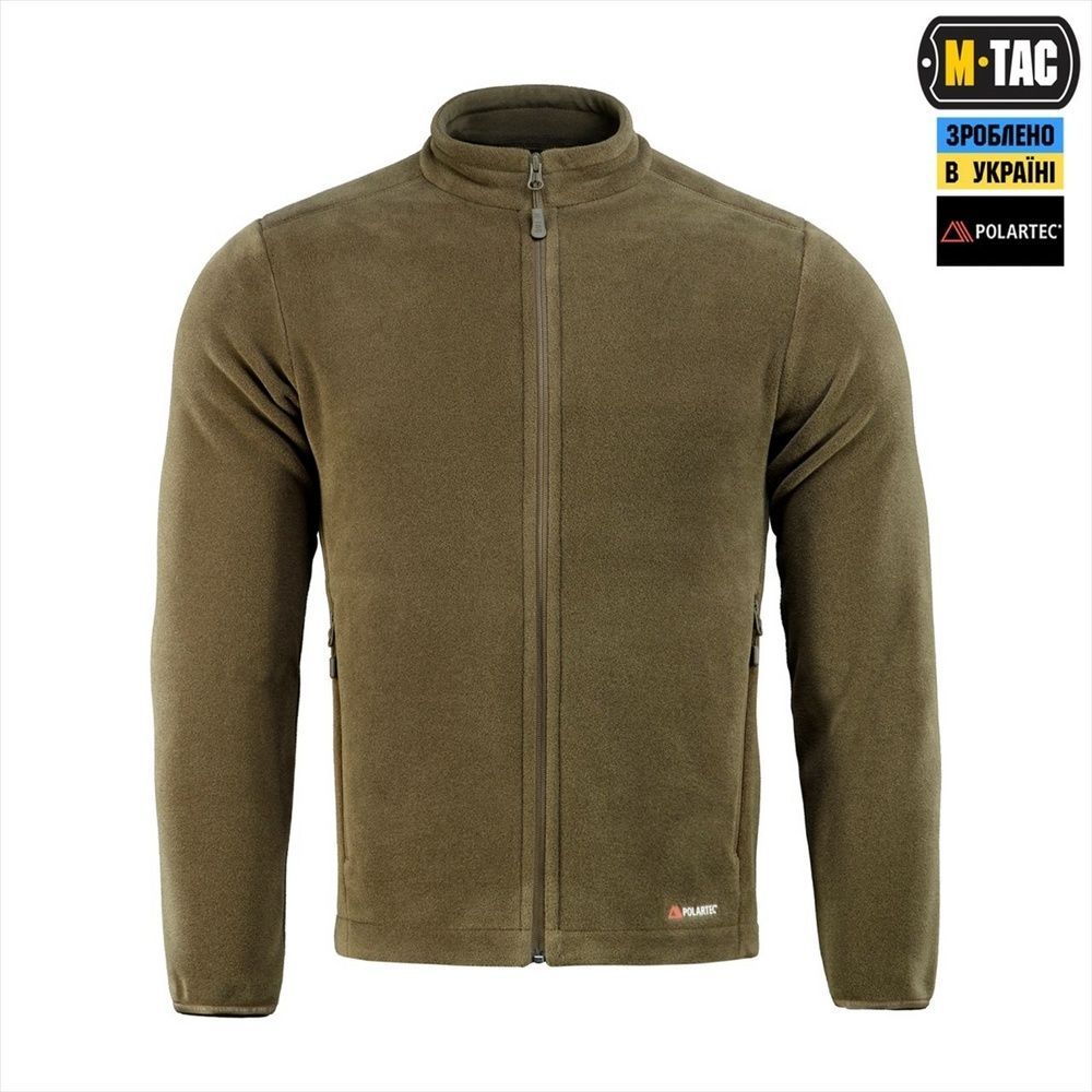 Кофта M-Tac Nord Fleece Polartec Зелена (Dark Olive) (L) 228811 фото