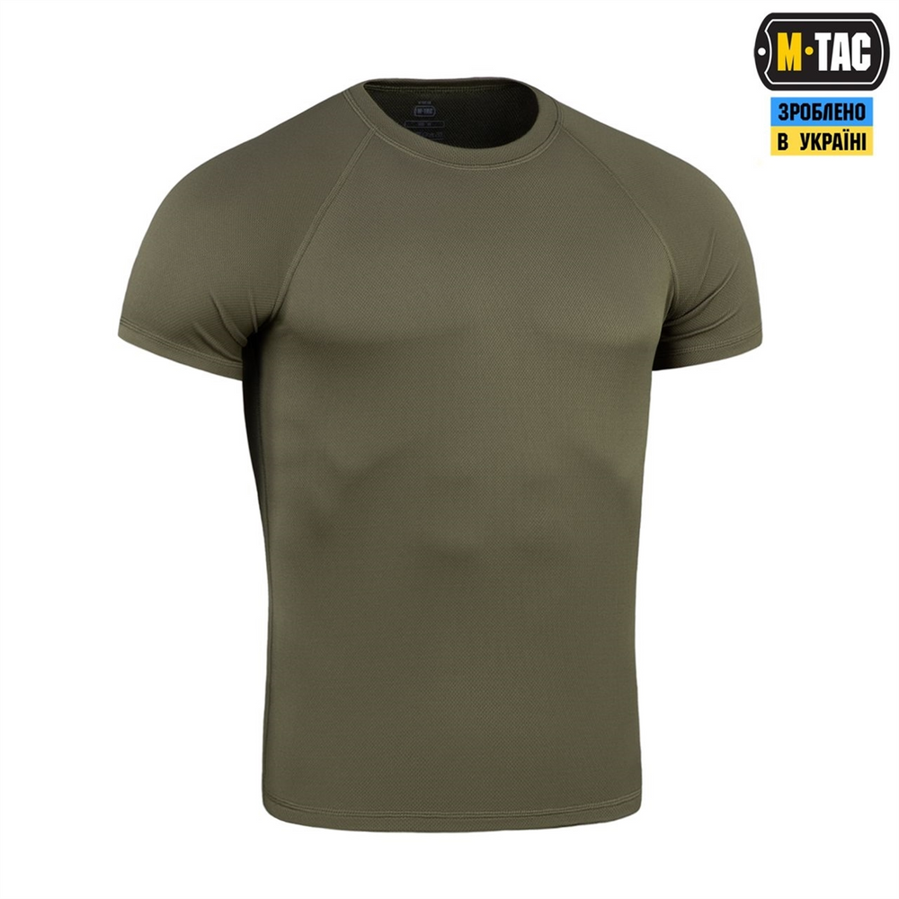 Футболка реглан M-Tac потовідвідна Summer M Зелена (Olive) 221174 фото