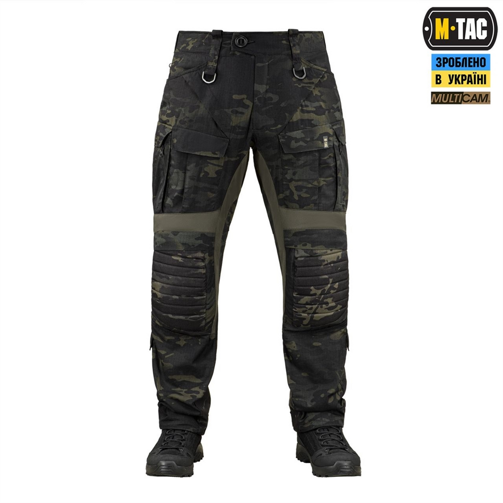 Штани M-Tac Sturm Gen.II NYCO Extreme Чорні (Multicam Black) (34/34) 239471 фото
