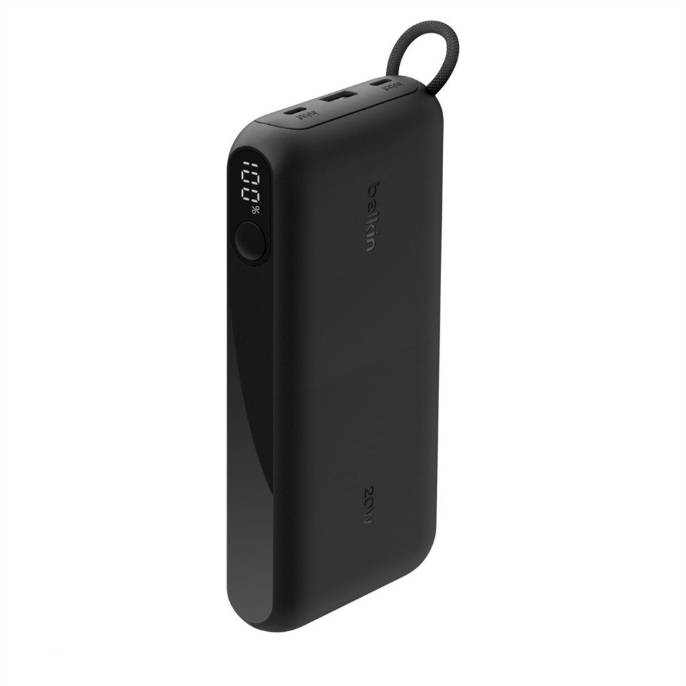 PowerBank 20000 mAh Belkin 20Вт, з дисплеєм Чорний (Black) 183441 фото