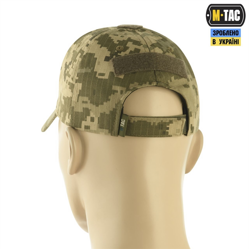 Бейсболка M-Tac ріп-стоп MM14 L/XL (40508030-L/XL) Зелена (Green) 217546 фото