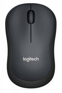 Миша бездротова Logitech M220 Silent Black Чорна (Black) 105203 фото
