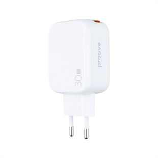 Зарядний пристрій Proove Fixtape GaN 30W (USB-C) Білий (White) 139571 фото