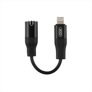 Перехідник XO NB181A Lightning to 3.5mm Чорний (Black) 131995 фото