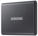 Накопичувач зовнішній SSD 2.5" USB 2TB Samsung T7 (MU-PC2T0T/WW) Сірий (Grey) 209631 фото 2