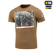 Футболка M-Tac Це наша посадка Коричнева (Coyote Brown) (XL) 235935 фото 1