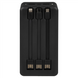 PowerBank 30000 mAh XO PR164 Emergency Lighting 2USB+Type-C Чорний (Black) 103009 фото 2