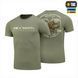 Футболка M-Tac 68 ОЄБр Зелена (Light Olive) (S) 234325 фото 1
