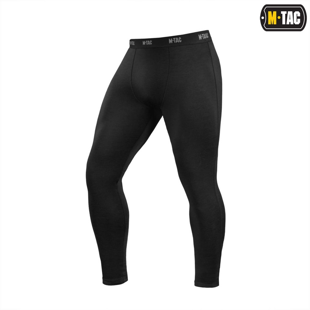 Термобілизна M-Tac Merino Чорна (Black) (M) 233674 фото