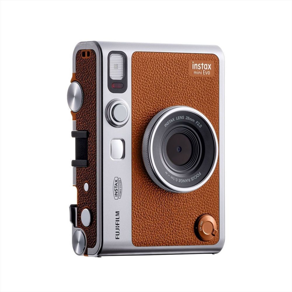 Камера моментального друку Fujifilm Instax Mini EVO (16812534) Коричнева (Brown) 246163 фото
