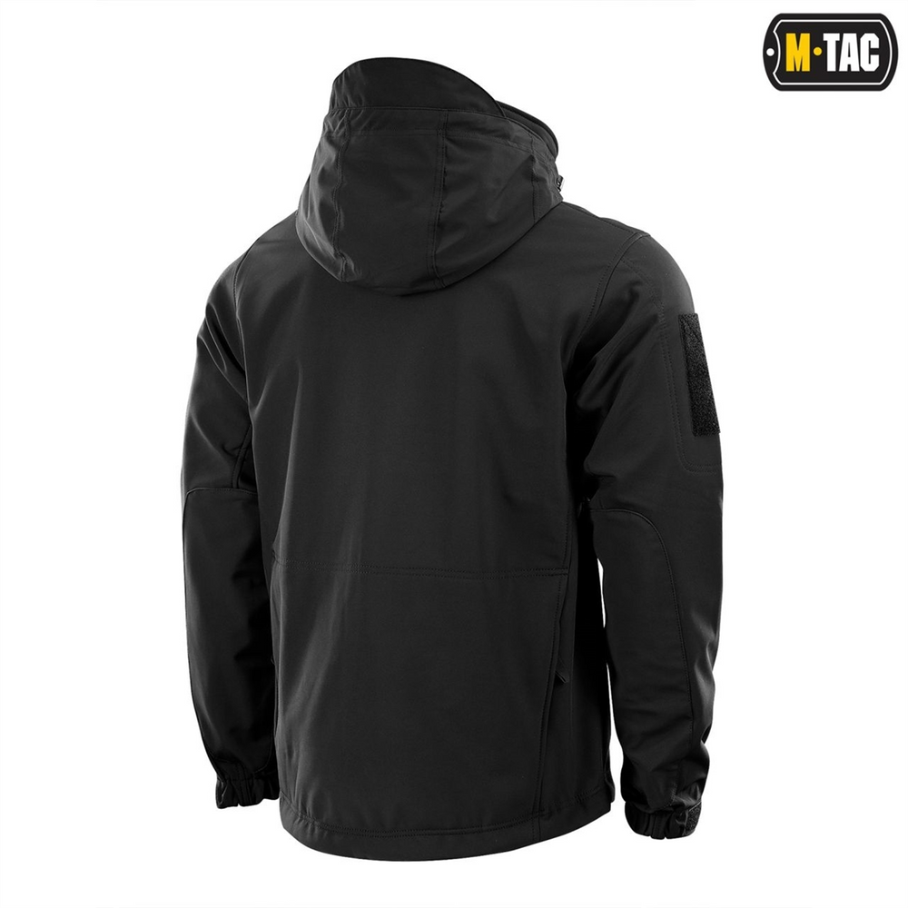Куртка M-Tac Soft Shell Чорна (Black) (L) 229920 фото