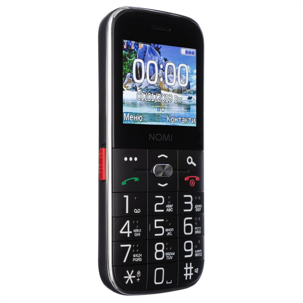 Мобільний телефон Nomi i220 Black 89451 фото