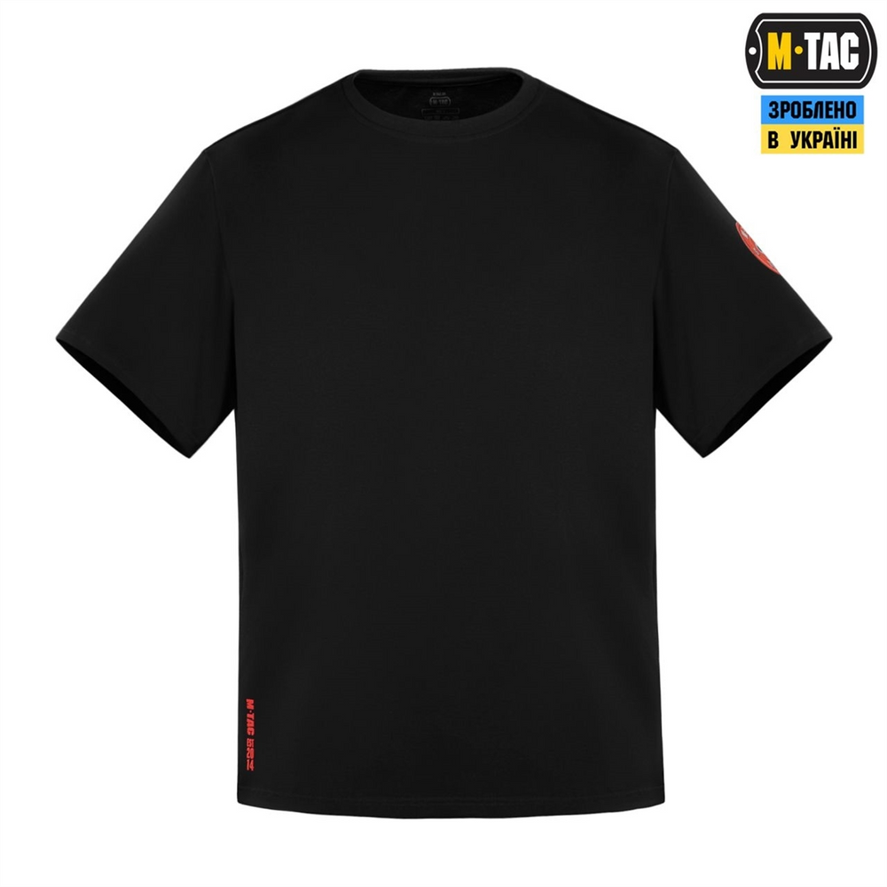 Футболка M-Tac Train Hard Oversized Cotton Hard Чорна (Black) (L) 234967 фото