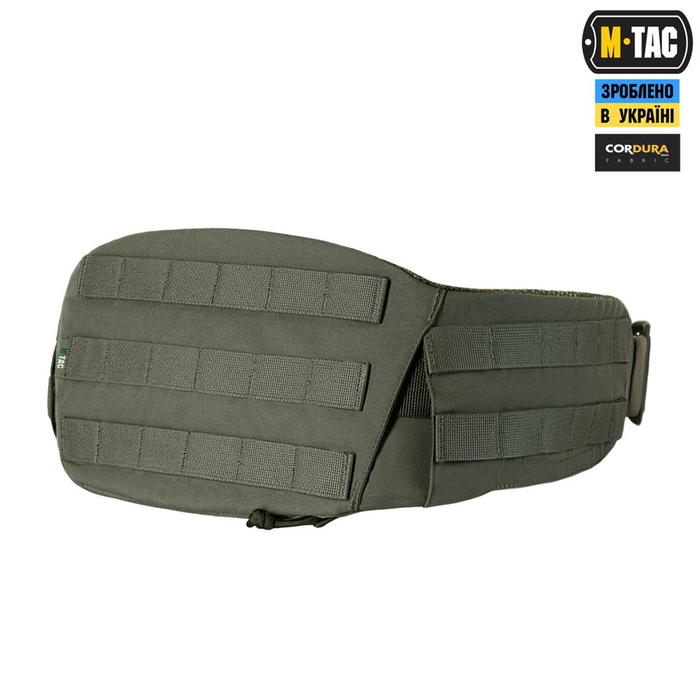 Пояс тактичний M-Tac War Belt ARMOR Зелений (Ranger Green) (XS/S) 223589 фото
