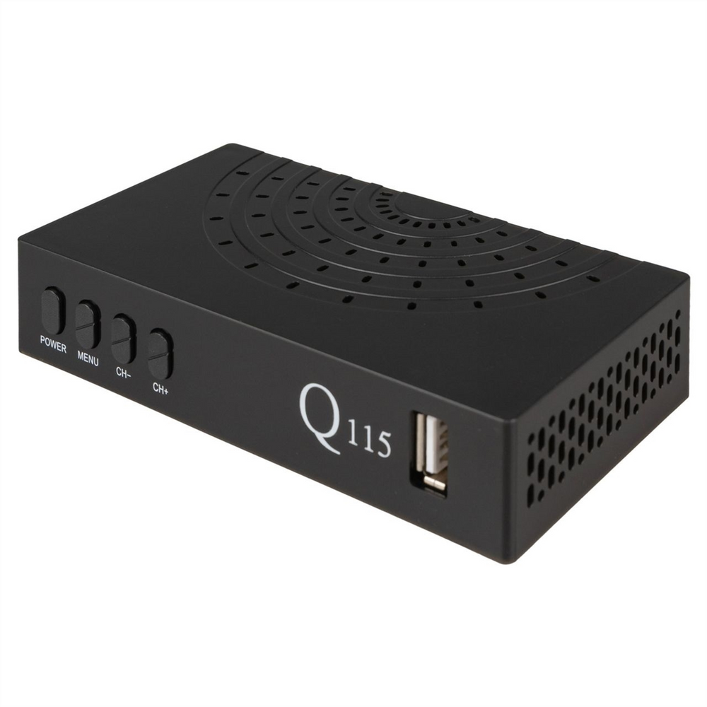 T2 тюнер DVB Q-115 Plastik приставка для цифрового ТБ 112712 фото