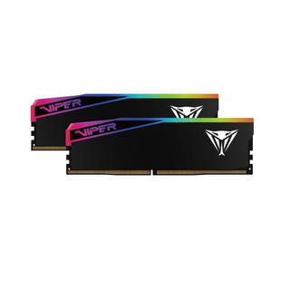 Модуль пам'яті DDR5 2x32GB/6400 Patriot Viper Elite 5 Ultra RGB (VEUR564G6432K) Чорний (Black) 208426 фото