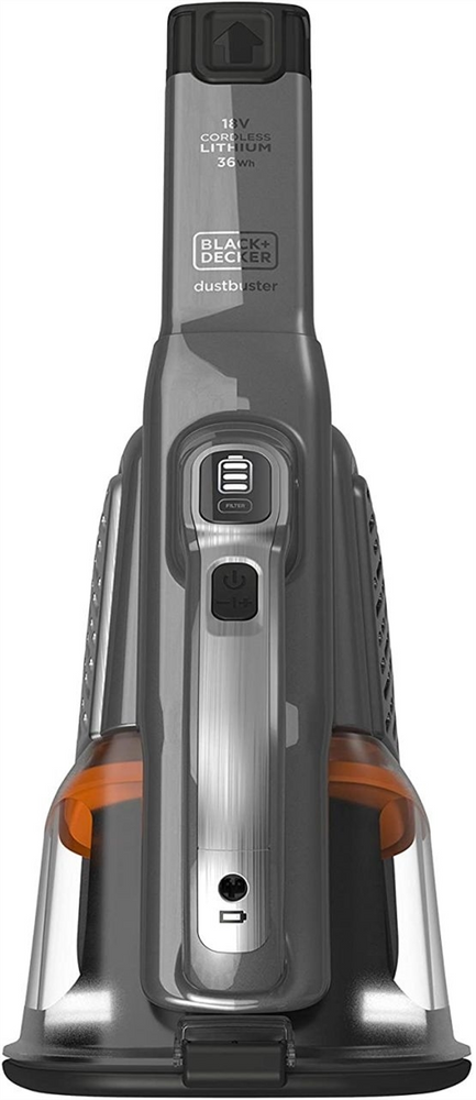 Пилосос акумуляторний (портативний) Black&Decker BHHV520JF Чорний (Black) 203954 фото
