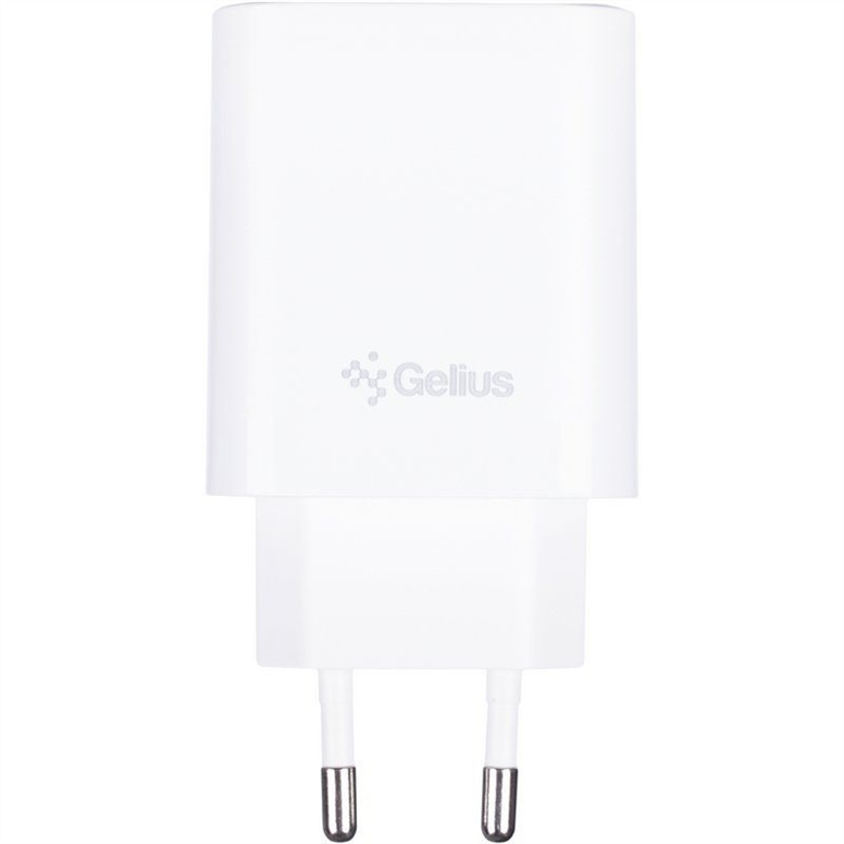 Зарядний пристрій Gelius Stratus GP-HC068 45W (1Type-C+1USB-A) Білий (White) 180620 фото