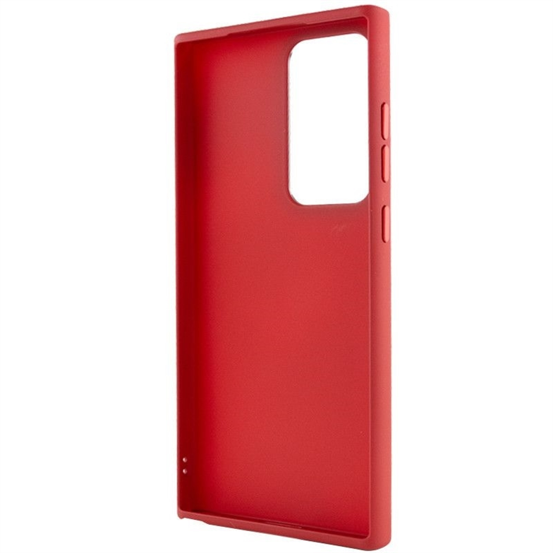 Чохол накладка для Samsung S23 Ultra Bonbon Metal Style with MagSafe TPU Червона (Red) 218078 фото