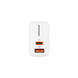 Зарядний пристрій Gelius Radiance GP-HC058 (1 USB-C + 1 USB) 25W+ кабель Type-C to Type-C Білий (White) 136080 фото 3